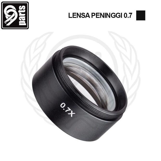 NIJIKU - Lensa Peninggi Mikroskop 0.5X / Lensa Bawah Mikroskop 0,5X
