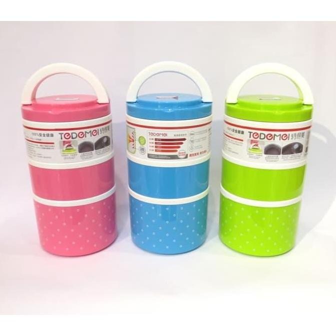 RANTANG 2 SUSUN - TEDEMEI 6525 - ANTI TUMPAH