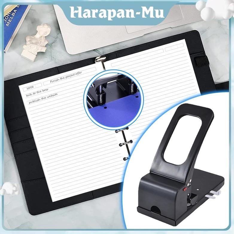 UGNDA BC-8007 Pelubang Kertas 2 Lubang / Perforator Punch Besar Heavy Duty / Pelubang Kertas Binder