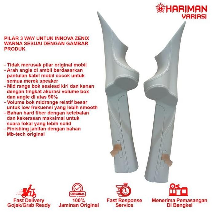 Promo PILAR AUDIO 3 WAY INNOVA ZENIX COD