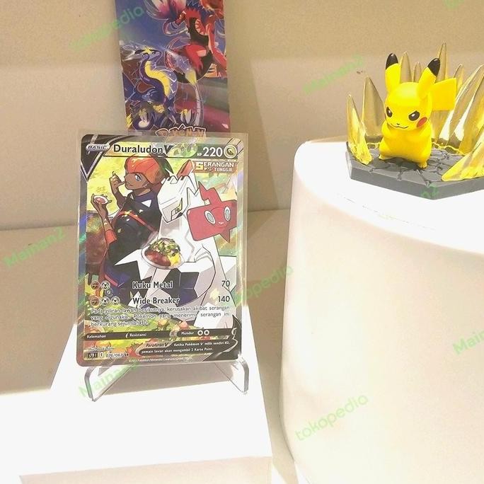 Promo Duraludon V sr aa kartu pokemon tcg indo COD