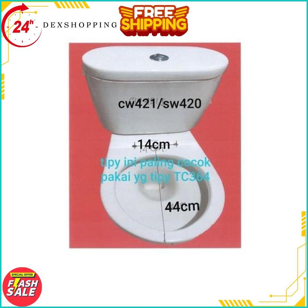 Tutup Kloset Model Toto Tc364 Termurah Banget