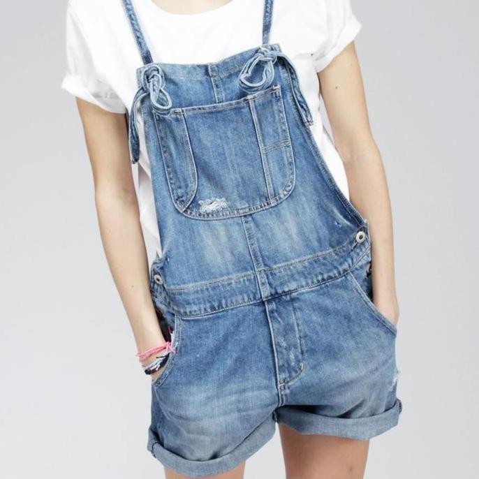 Promo Ninety Degrees Short Overall A01 Series Light Blue 41A01D3Ll Cod