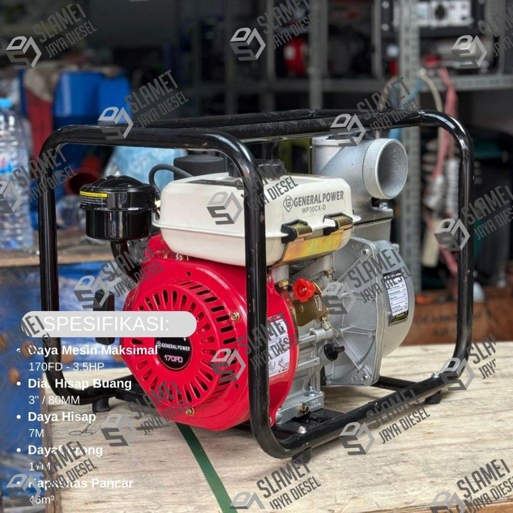 Pompa Motor Solar Alkon General WP30CX-D - 3 Inch **