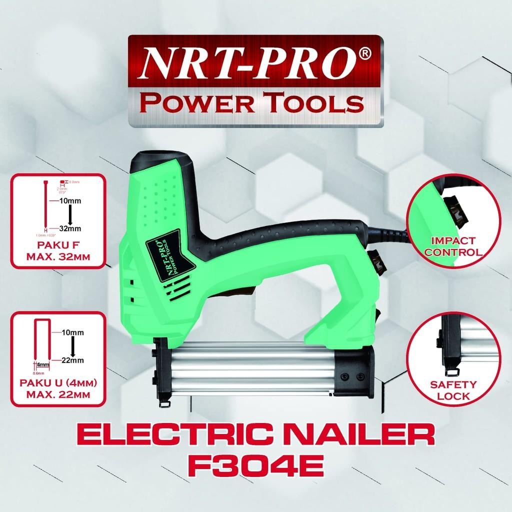 NRT PRO F304E Mesin Paku Tembak Staples Elektrik / Staples Listrik F304E NRT PRO **