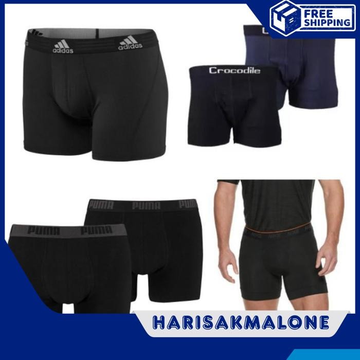 EKSKLUSIF CELANA PENDEK PAKAIAN DALAM CD KOLOR BOXER PRIA LAKI COWOK DISTRO OLAHRAGA TIDUR UNDERWEAR