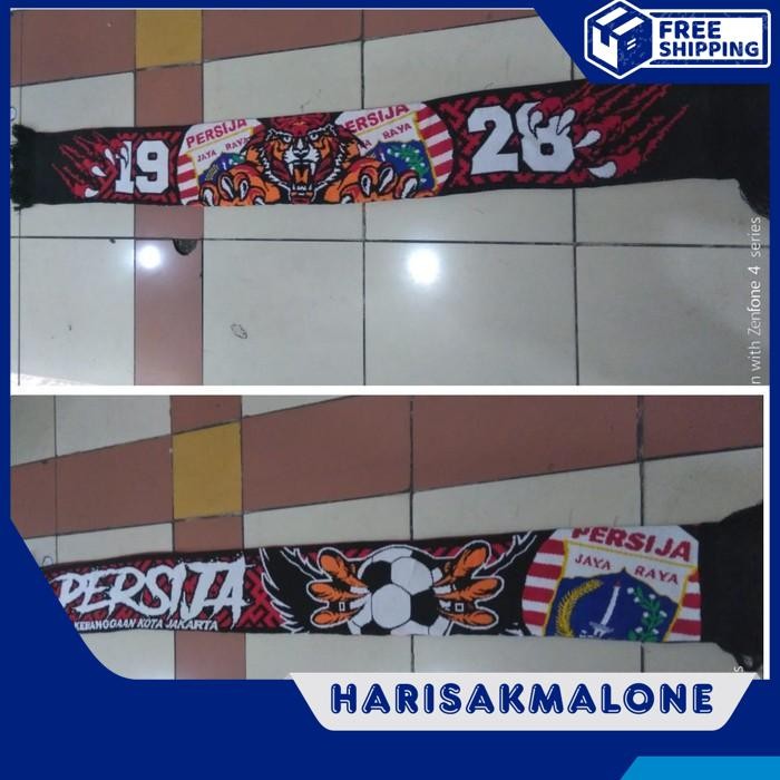 PROMO TERBARU SYAL SCRAF RAJUT BB BOLAK BALIK GRADE ORI PERSIJA JAKMANIA JAKARTA JAK MANIA OBRAL MUR