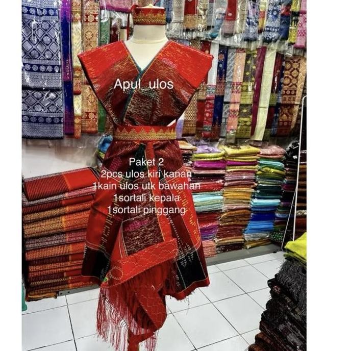 pakaian adat batak anak dan remaja perempuan