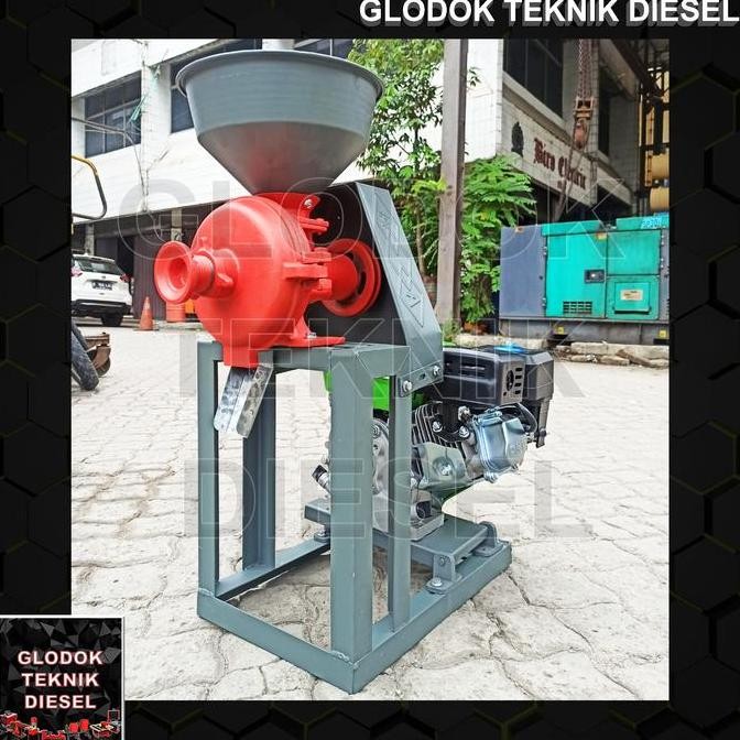 MESIN PENEPUNG BERAS JAGUNG KOPI / PENGGILING BERAS GABAH PADI REMPAH