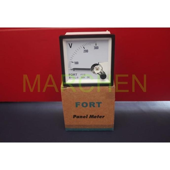 Panel Meter Volt Meter FT 72 300V FORT