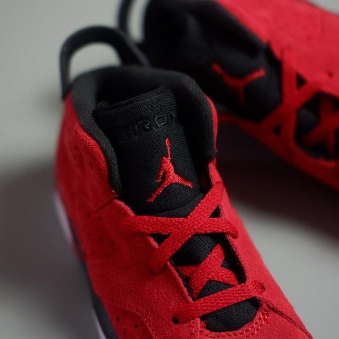 Sepatu Basket sneaker anak original AJ6 kids toddler "Toro Bravo"