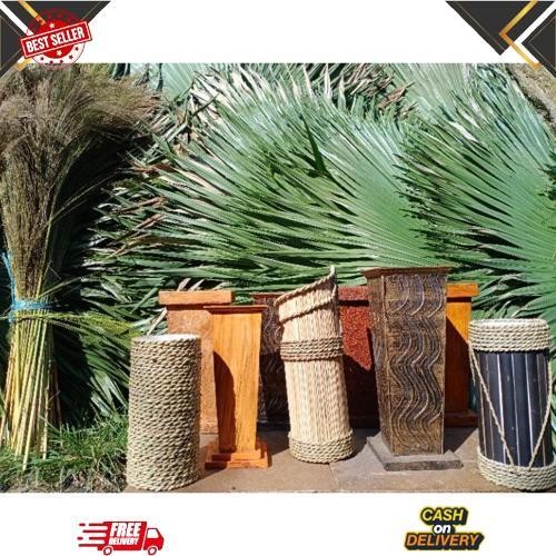 New Sale Pot Kayu/Vas Kayu/Pot Mendong/Vas Mendong/Vas Bunga Rustic