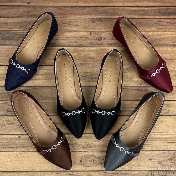 Promo CLARENZO L02 -  Keisha Sepatu Wanita Flatshoes COD