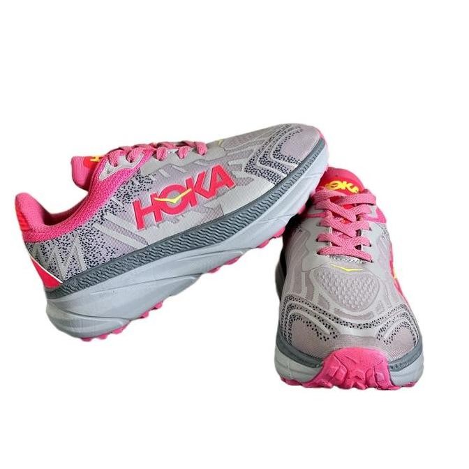 Sepatu Wanita Hoka Challenger Art 7 / Sepatu Running Wanita Hoka / Sepatu Lari Wanita Olahraga Outdo
