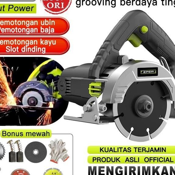 Zper Mesin Pemotong Marmer Mesin Pemotong Mesin Marmer Keramik Marble Cutter Daya Tinggi Gergaji Bun