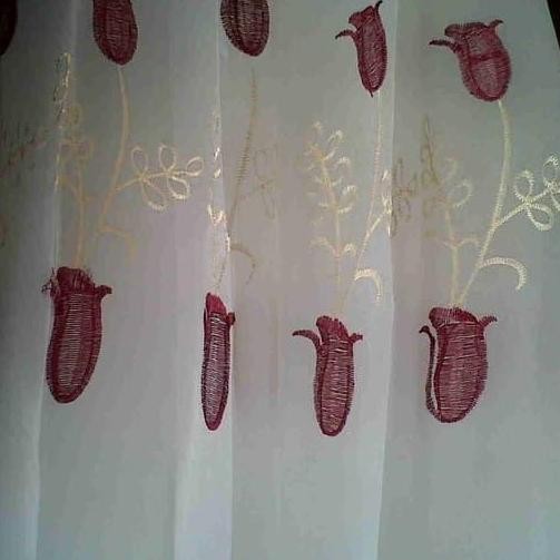 Promo Vitrase Sifon Bordir - Gorden Vitrase - Vitrase import - Vitras jendel COD