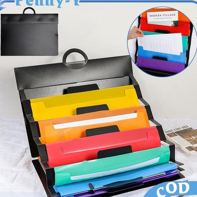 Rak File Gantung 6 Kisi Folder File Dokumen Multifungsi File Folder A4