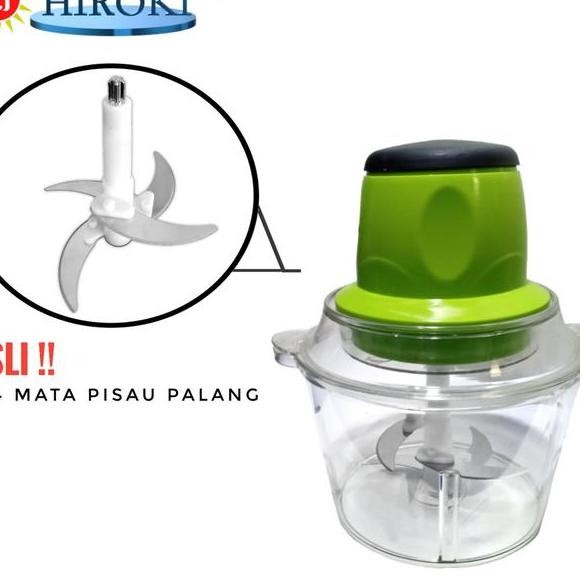 Hiroki Blender Pengiling Daging Elektrik Meat Grinder 2 Liter Jumbo