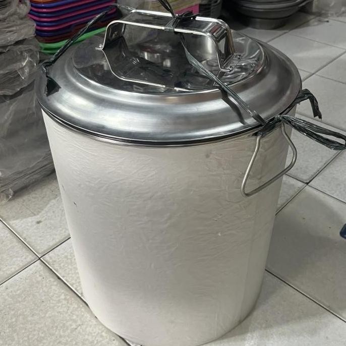 Panci / Tong/ Dandang Air Stainless Tinggi Polos