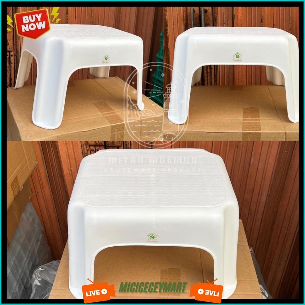 Green Leaf 1202 - Meja Ngaji / Kursi Plastik / Bangku Jongkok / Bangku Murah / Meja Ngaji Cod