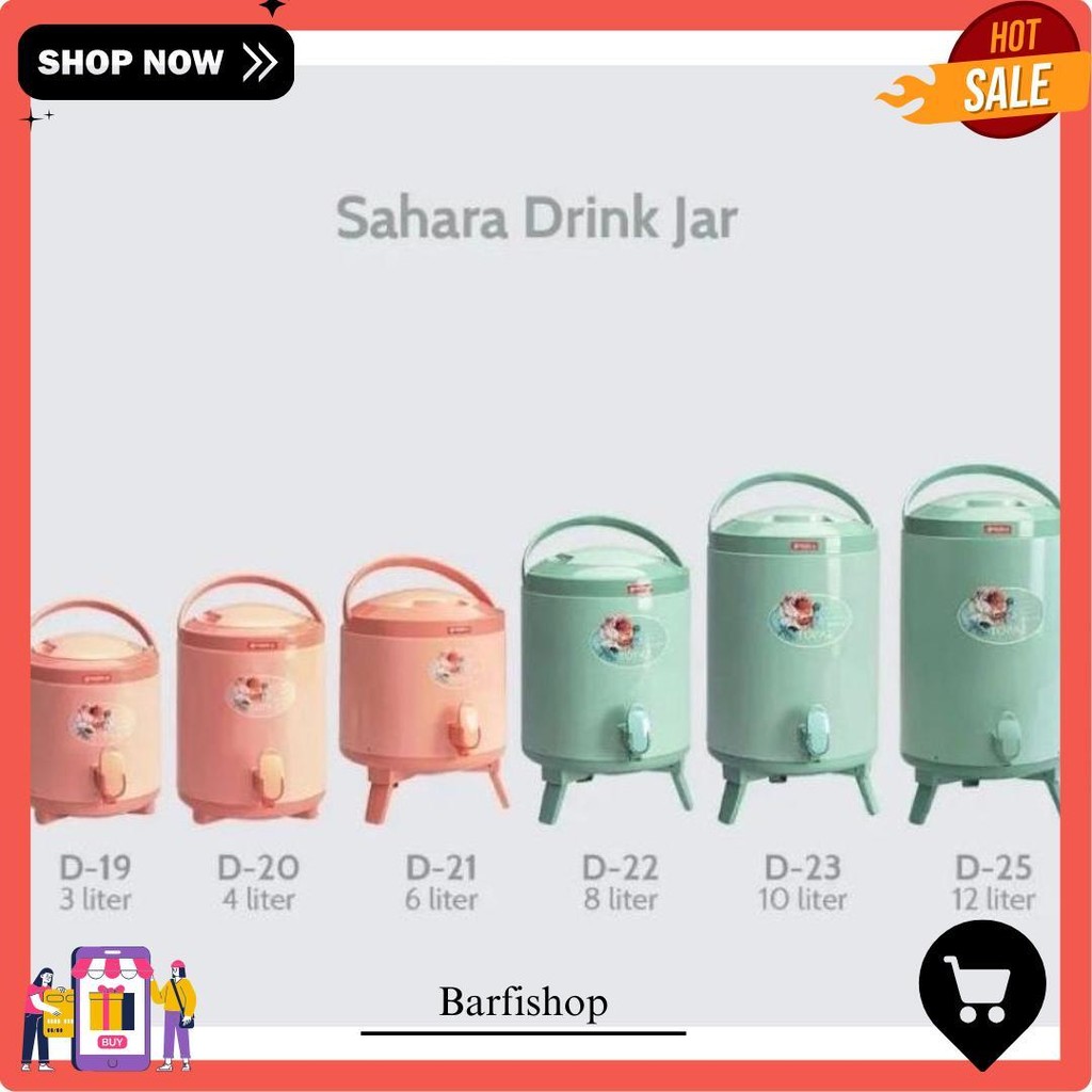 [Termurah]  Dispenser Air Sahara Hot And Cold / Dispenser Air / Sahara Water Pot Lion Star Termurah 
