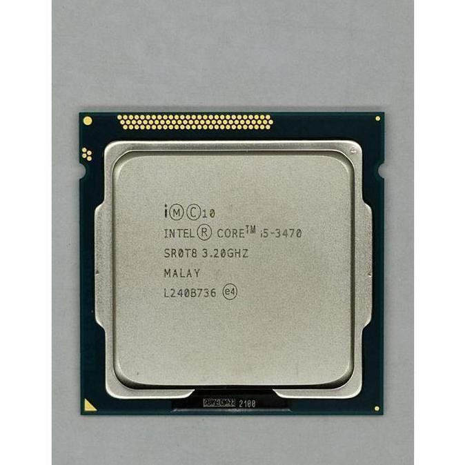 TERMURAH - Processor Intel Core i5 3470 / Tray Socket 1155 Gen 3 Ci5 - 3470