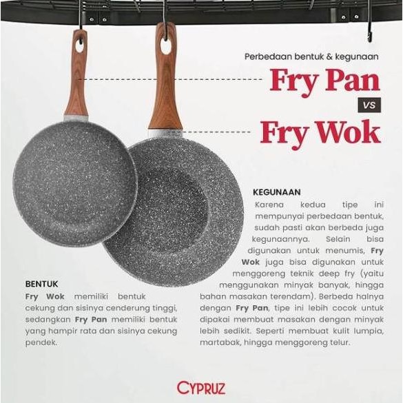 Panci Set Wajan Anti Lengket Marble Keramik Kuali Induksi Gas Arisan