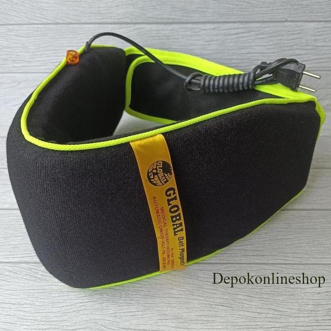 VELDORA TERLARIS Sabuk Bantal Pasir Hangat Elektrik Terapi Penghangat Perut Pinggang Alat Panas List