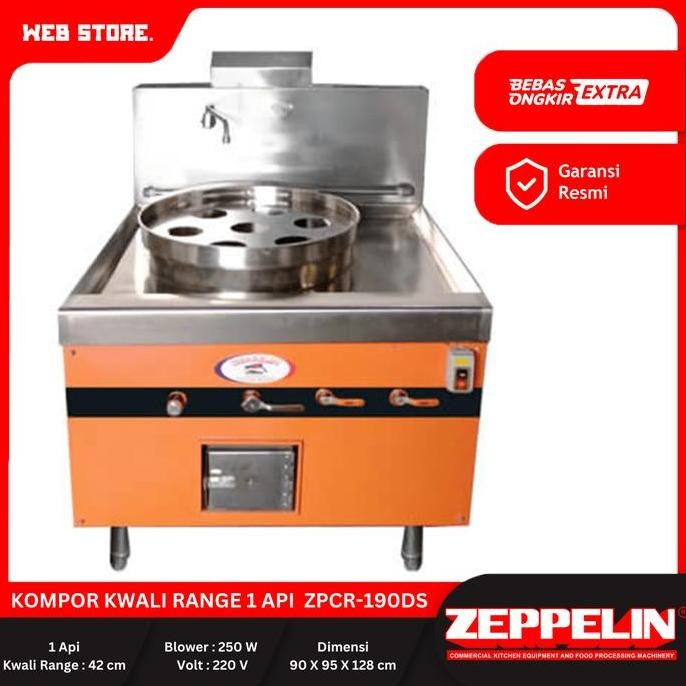 BELLYARD Kompor Kwali Range 1 Tungku ZPCR-190DS Zeppelin