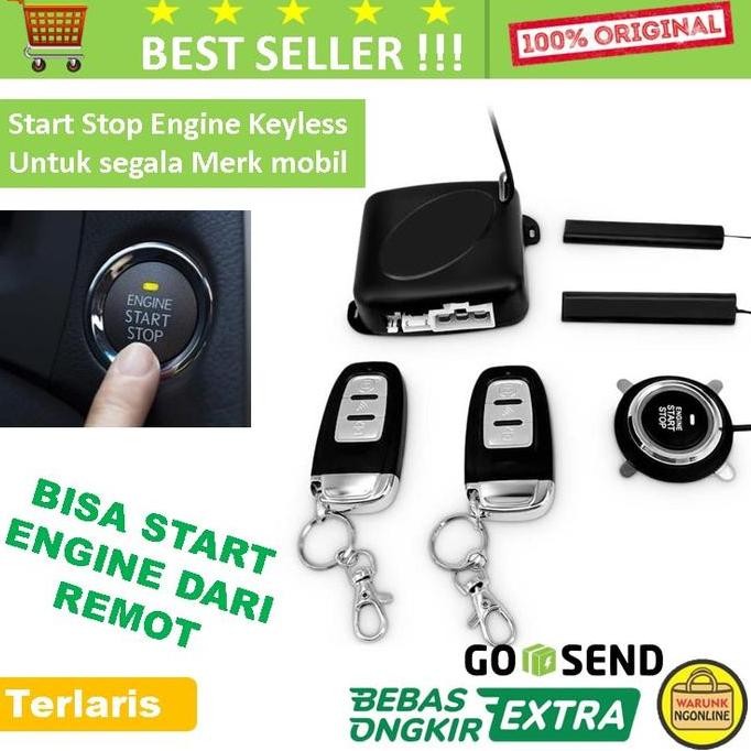 tombol Start stop engine Keyless mobil - avanza calya agya brio kijang