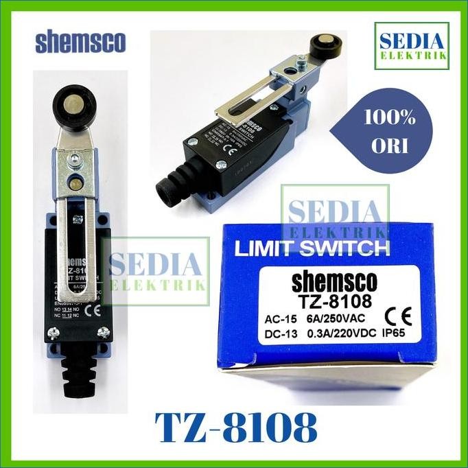 Limit Switch Shemsco Tz-8108 Tz 8108 Setara Omron D4V-8108Z Terbaru