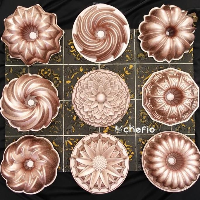 Chefio Loyang Sultan Premium Granite Rose Gold