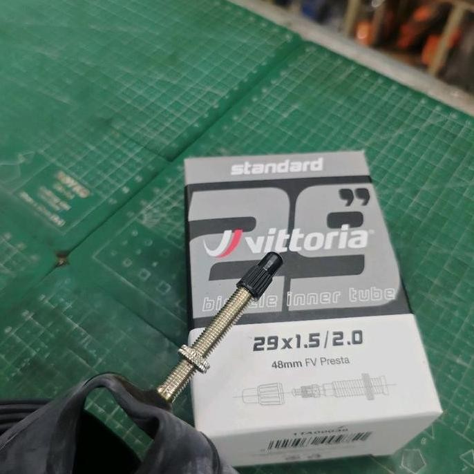 Ban Dalam Vittoria 29 x 150/200 Fv 48mm Butyl 29 x 1.50/2.0 Presta Kecil Fv 48 mm Vittoria