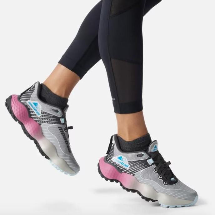 Columbia Montrail Womens Trinity Mx Trail Shoes - Steam/Ultra Pink