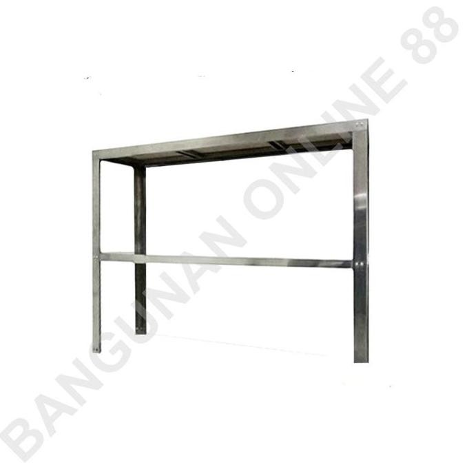 Meja Kompor Meja Dapur Rak Stainless Steel Metalco MT OS