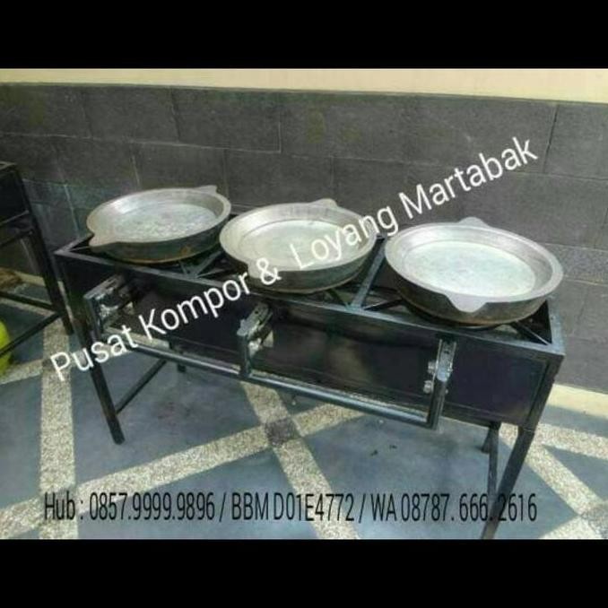 Loyang Martabak Bangka 24Cm, Kompor Wajan Cetakan