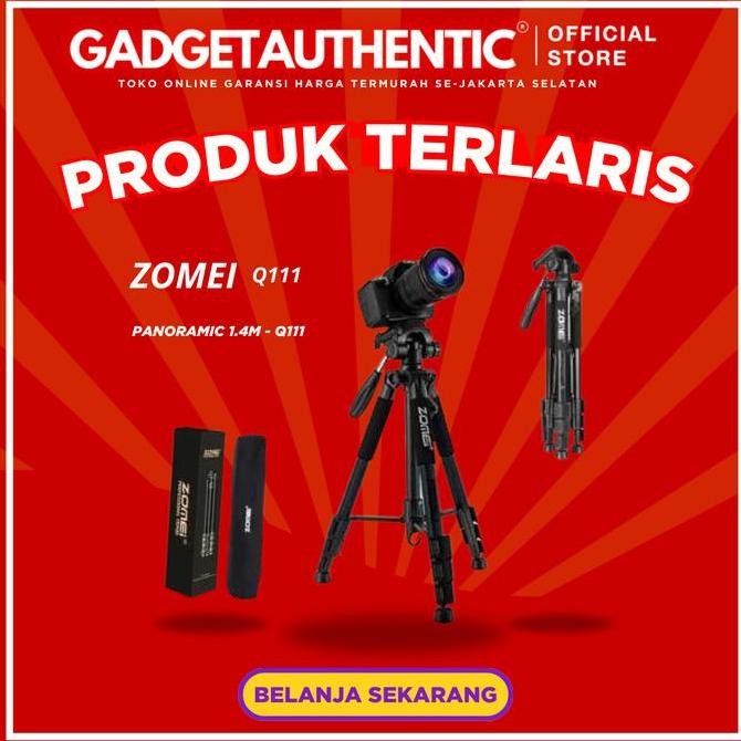 ZOMEI Q111 PROFESIONAL VIDEO TRIPOD KAMERA & HANDPHONE - Q 111 PANHEAD