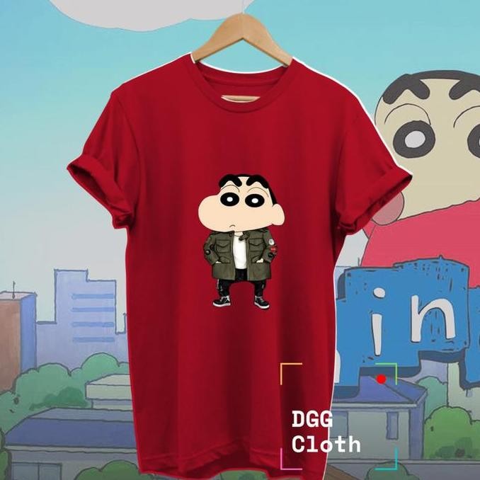 DF331>> BAJU KAOS SINCHAN CARTOON - TSHIRT SINCHAN - TYPE 10