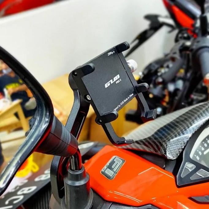 Tripod Holder Hp Handphone Gub Pro 2 Untuk Semua Motor Vario 125 150