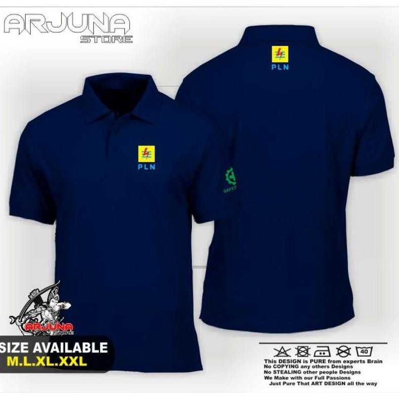 kaos polo PLN/KAOS PLN BORDIR