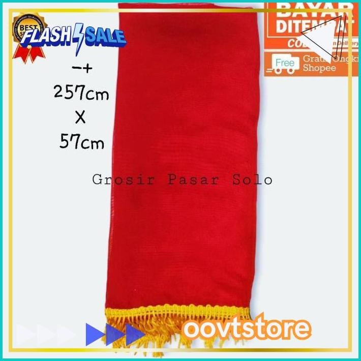 SALE Sampur Tari Dewasa / Sampur Gandrung Besar / Sampur Gandrung Dewasa / Sampur Tari Remo Dewasa /