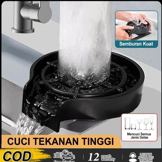ENRIO- Mesin Cuci Gelas Otomatis - Pencuci Piring & Gelas Praktis untuk Cafe & Rumah