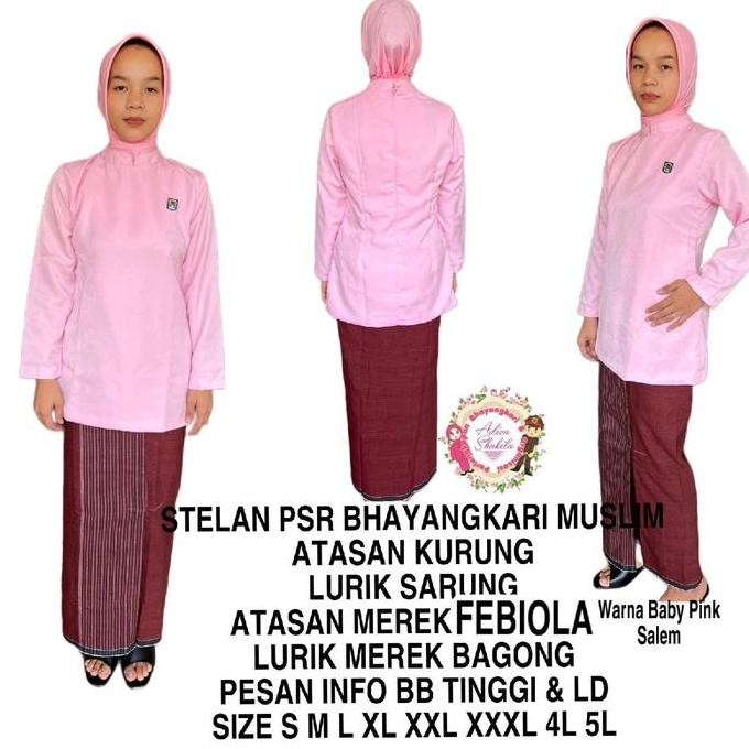 Stelan Psr  Bhayangkari Muslim  Sudah Jahit