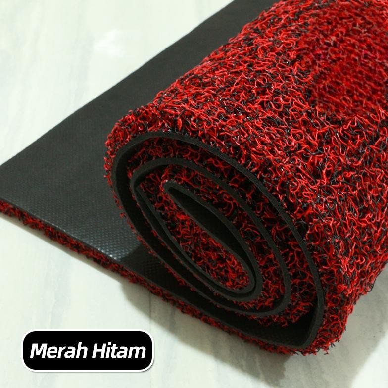 Keset Karpet PVC Mie Bihun 50 x 120cm tebal 16MM keset anti slip 2 warna