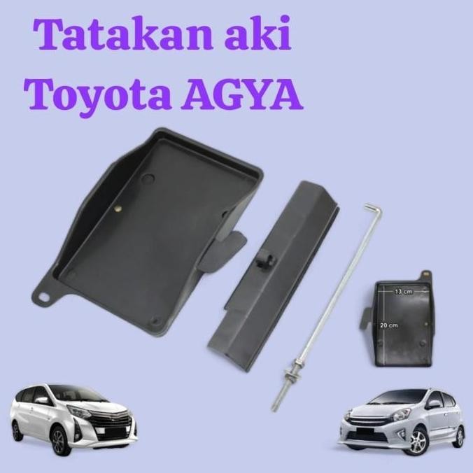 Tatakan aki mobil Toyota agya
