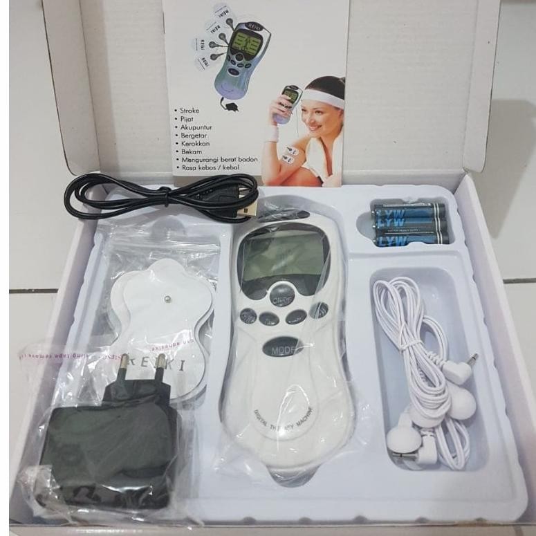 Terapi Pijat Elektrik Mesin Terapi Akupuntur Digital Reiki