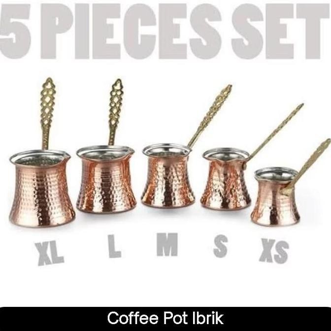 Teko Peralatan Kopi Turki L Turkish Pot Coffee L Ibrik Coffee