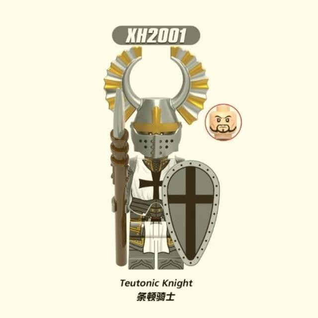 mainan balok medieval teutonic knight 2