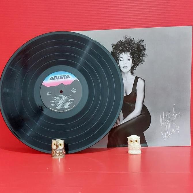 VINYL WHITNEY HOUSTON - WHITNEY Japan OBI First Press PH Rare Koleksi Original