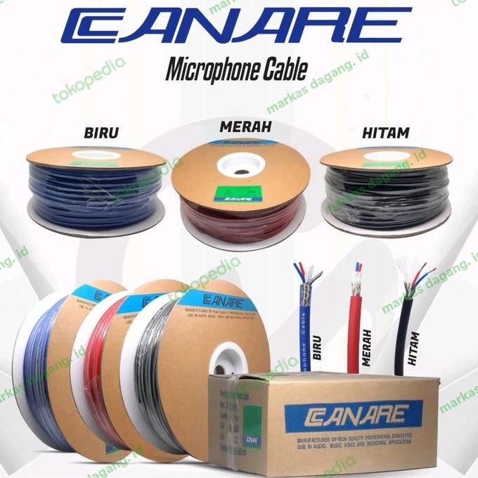 Jual Kabel Mic Canare L2T2S Harga 1 Roll